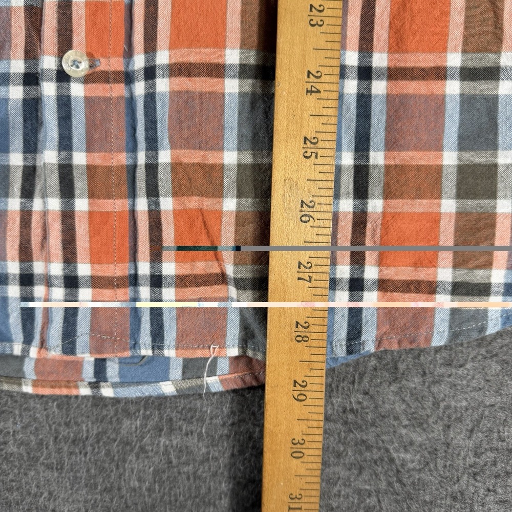 Southern Marsh Shirt Mens SZ Large Plaid Button Down Long Sleeve Cotton Preppy - Picture 5 of 7
